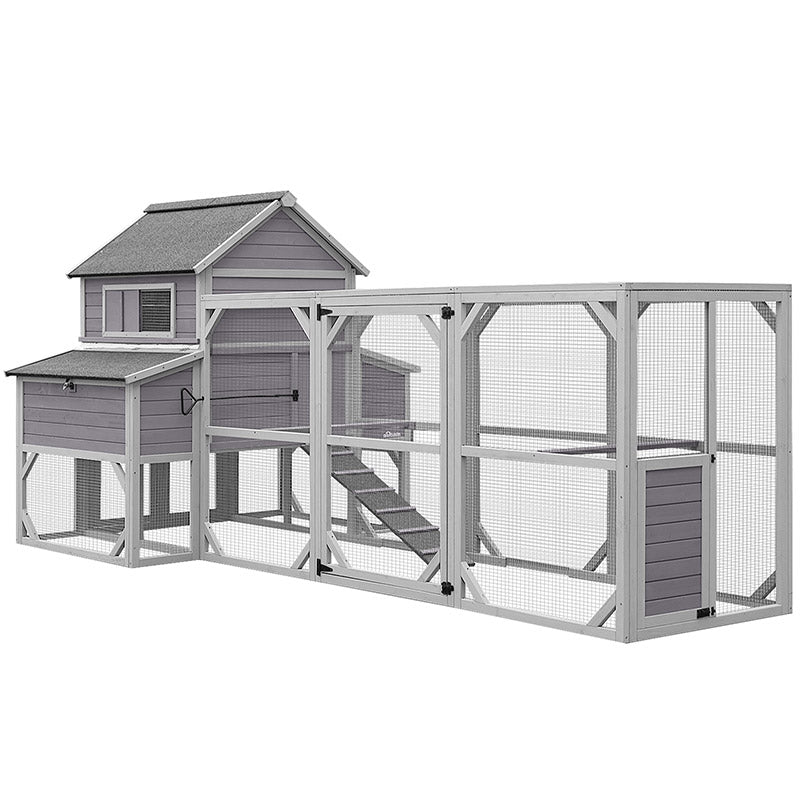 large chicken coop