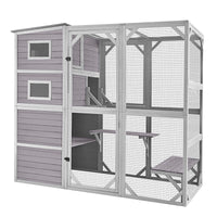 Aivituvin-AIR54 Outdoor Cat Enclosure | Large Pet Enclosure