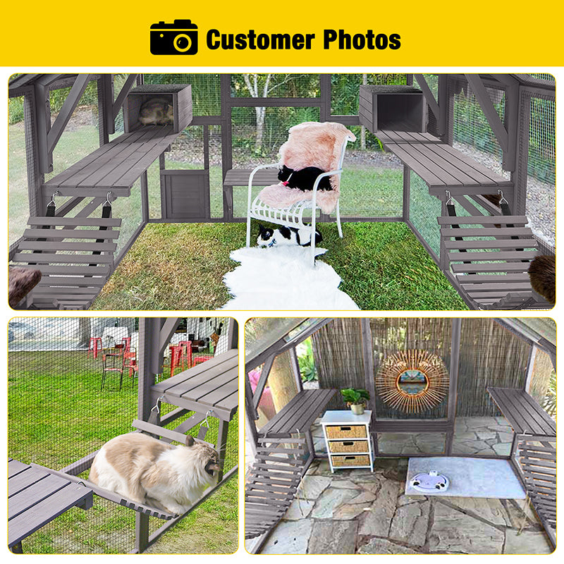 outdoor cat enclosure