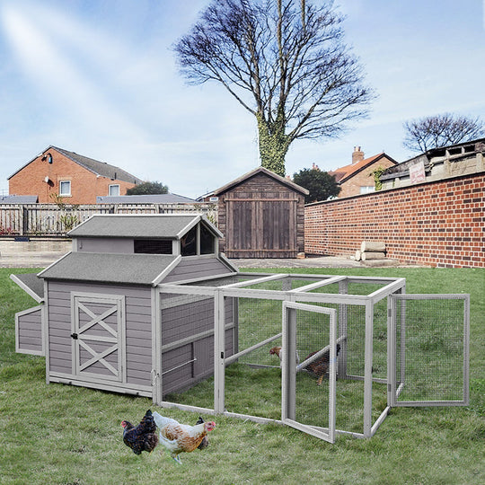 outdoor chicken coop