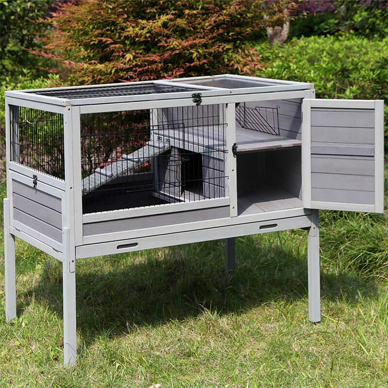 wooden hamster cage